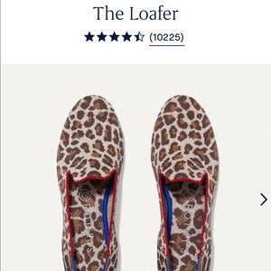 ROTHY’S The Loafer in Leopard (mocha Spot) 5.5
